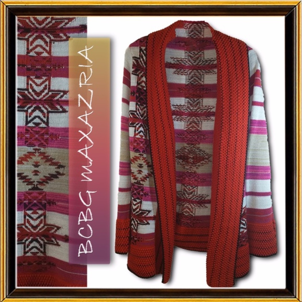 GORGEOUS! BCBGMaxAzria Open Long Cardigan Sweater